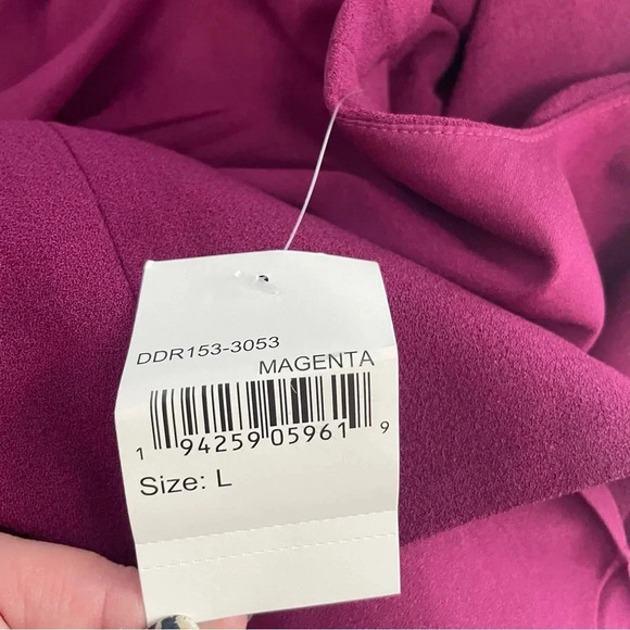 Dress the Population Louisa Butterfly Sleeve Cocktail Dress size large NEW - Picture 11 of 14